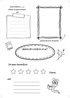 Vorschau - Arbeitsblätter - Buchvorstellung - Seite 1