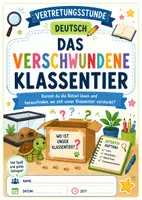 Vorschau - Arbeitsblätter - Vertretungsstunde Deutsch - Leseverständnis - ohne Vorbereitung - Deckblatt