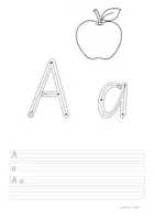 Vorschau - Arbeitsblätter - Buchstaben richtig schreiben lernen - passend zu " Sprache Stein Papier 1 " - Seite 1