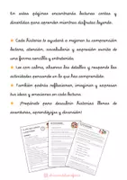 Vista previa - Hojas de trabajo - Cuaderno Comprensión lectora (1º ciclo EP y 2º EI) - página 1