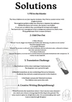 Vorschau - Arbeitsblätter - The Magic Mirror:Vocabulary & Creative Writing (Class 7) - Deckblatt