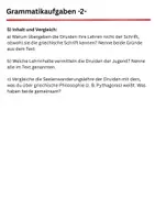 Vorschau - Arbeitsblätter - Latein: Klassenarbeit Caesar (BG VI,14 - Lehren der Druiden) - Seite 3