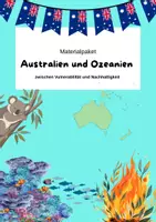 Vorschau - Stundenentwürfe - Materialpaket Australien und Ozeanien - Deckblatt