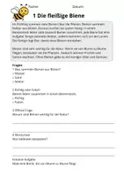 Vorschau - Stundenentwürfe - Lesetraining Insekten | Leseverständnis Klasse 3 - Seite 3