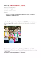 anteprima - Programmi scolastici / Materiali per docenti - TRE PASSI E VIA L'ANSIA - Pagina di copertina