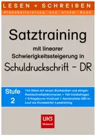Vorschau - Arbeitsblätter - LESEN+SCHREIBEN Satztraining Stufe 2 - verwechselbare Buchstaben - Deckblatt