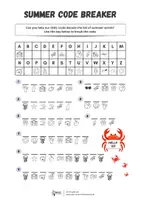 Vorschau - Arbeitsblätter - End of year / Summer holidays - Code Breaker Game - 2 Schwierigkeitsstufen (Rätsel zum Schuljahresende ab Klasse 5) - Seite 2