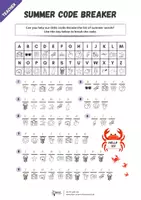 Vorschau - Arbeitsblätter - End of year / Summer holidays - Code Breaker Game - 2 Schwierigkeitsstufen (Rätsel zum Schuljahresende ab Klasse 5) - Seite 3