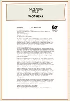 Vorschau - Anderer Materialtyp - Störtext zum ständigen Reinrufen von 67 - six-seven - Deckblatt