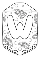 Vorschau - Mal- und Bastelvorlagen - WM Kunst - Wimpelkette basteln und anmalen - Seite 2