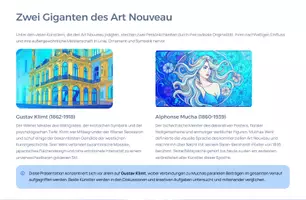 Vorschau - Arbeitsblätter - Jugendstil & Art Déco Mega Bundle – Kunstgeschichte, Design & Vergleichsanalyse | 75+ Folien - Seite 2