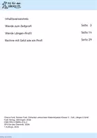 Vorschau - Arbeitsblätter - Einheiten umrechnen Materialpaket Klasse 3 – Zeit, Längen & Geld - Seite 1