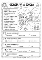 anteprima - Esercizi - 10 COMPRENSIONE DEL TESTO- classe prima - Pagina 2