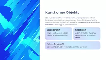 Vorschau - Präsentationen/Tafelbilder - Abstrakte Kunst & Kandinsky – Farbe, Emotion & Ausdruck | Kunstgeschichte Präsentation - Seite 2