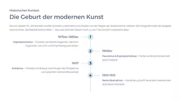 Vorschau - Präsentationen/Tafelbilder - Abstrakte Kunst & Kandinsky – Farbe, Emotion & Ausdruck | Kunstgeschichte Präsentation - Seite 3