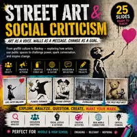 Vorschau - Präsentationen/Tafelbilder - Street Art & Social Criticism | Banksy, Graffiti & Protest Art Presentation - Deckblatt