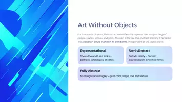 Vorschau - Präsentationen/Tafelbilder - Abstract Art & Kandinsky Presentation | Color, Emotion & Visual Expression - Seite 3