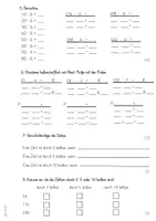 Vorschau - Arbeitsblätter - halbschriftliche Multiplikation/ Division Lernzielkontrolle/ Arbeit Klasse 3 - Seite 3