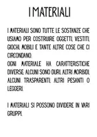 anteprima - Esercizi - 📚 SCHEDE DIDATTICHE SUI MATERIALI SEMPLICE E COLORATO - Pagina 1