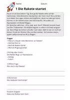 Vorschau - Stundenentwürfe - Lesetraining Weltraum | Leseverständnis Klasse 3 - Seite 3