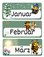 Vorschau - Poster - Tafelkalender für die Hummelklasse - Seite 3