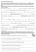 Vorschau - Klassenarbeiten - Klassenarbeit 6. Klasse Englisch mit Hörverstehen - Seite 1