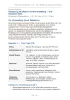 Vorschau - Stundenentwürfe - Unterrichtsentwurf Pflege Bewegung/Mobilisation G-02 - Deckblatt