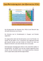 Vorschau - Arbeitsblätter - Periodensystem der Elemente (PSE) - Seite 2