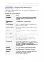 Vorschau - Stundenentwürfe - Unterrichtsentwurf Ausscheidung Pflegeausbildung G-02 - Seite 1