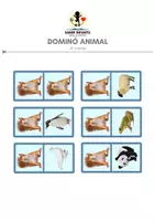 Vista previa - Unidades / Secuencias / Situaciones de Aprendizaje - DOMINÓ ANIMAL - página 1
