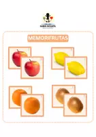 Vista previa - Unidades / Secuencias / Situaciones de Aprendizaje - MEMORIFRUTAS - Portada