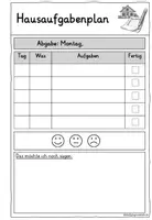 Vorschau - Anderer Materialtyp - Wöchentlicher Hausaufgabenplan - Seite 2