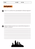 Vorschau - Arbeitsblätter - Die Binnenmigration: Landflucht & Stadtentwicklung - Seite 3