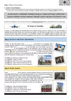 Vorschau - Unterrichtsreihen - Writing a travel itinerary (Grundlagenmaterial) - Seite 1