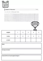 Vorschau - Test - Klassenarbeit Terme (Klasse 7) –Lösungen & Fehlersuche - Seite 1