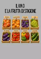 anteprima - Esercizi - Viaggio a KM 0: Frutta e la Verdura di Stagione - Pagina di copertina