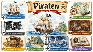 Vorschau - Arbeitsblätter - Arbeitsblatt "Piraten" + Onlineübung & MP3 + Infografik - Seite 2