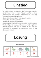 Vorschau - Arbeitsblätter - Escape Room Einmaleins - Mathematik Klasse 2 und 3 - Seite 1