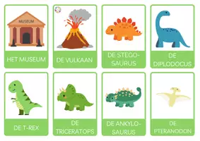 Voorbeeld - Minibundel ~ dino's 🦖 - Pagina 1