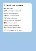 Vorschau - Unterrichtsreihen - Lesetraining Klassenfahrt | Leseverständnis Klasse 3 - Seite 1