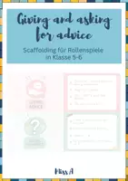 Vorschau - Arbeitsblätter - Bundle: Asking for & giving advice | Scaffolding for role plays - Seite 3