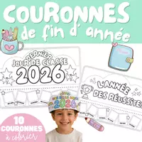 Vorschau - Spiele - Couronnes FIN D'ANNÉE Kronen Ende des Jahres - Deckblatt