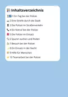 Vorschau - Unterrichtsreihen - Lesetraining Polizei | Leseverständnis Klasse 3 - Seite 1