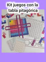 Vista previa - Manualidades / Dibujos para colorear - Kit tabla pitagórica - Portada