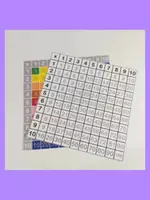 Vista previa - Manualidades / Dibujos para colorear - Kit tabla pitagórica - página 1