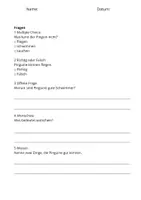 Vorschau - Stundenentwürfe - Sachtexte Klasse 3 – Pinguin | Arbeitsblätter mit Fragen & Lösungen - Seite 3