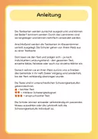 Vorschau - Arbeitsblätter - Schleichdiktat Sommer: 12 Texte in 3 Niveaustufen - Seite 1