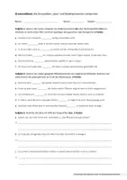 Vorschau - Test - Grammatiktest: Die Konjunktion "dass" und Relativpronomen verwenden - Seite 1