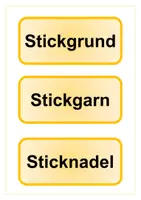 Vorschau - Stundenentwürfe - Sticken - bestickte Passepartout-Box - WG - Werken und Gestalten - Seite 3