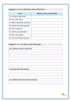 Vorschau - Arbeitsblätter - Zeitformen - Seite 1